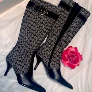 Coach black/Grey Boots